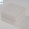 Square Jewelry Box with Mirror, Small and Portable, for Storing Earrings, Ear Studs, Rings, Necklaces, and Other Accessories