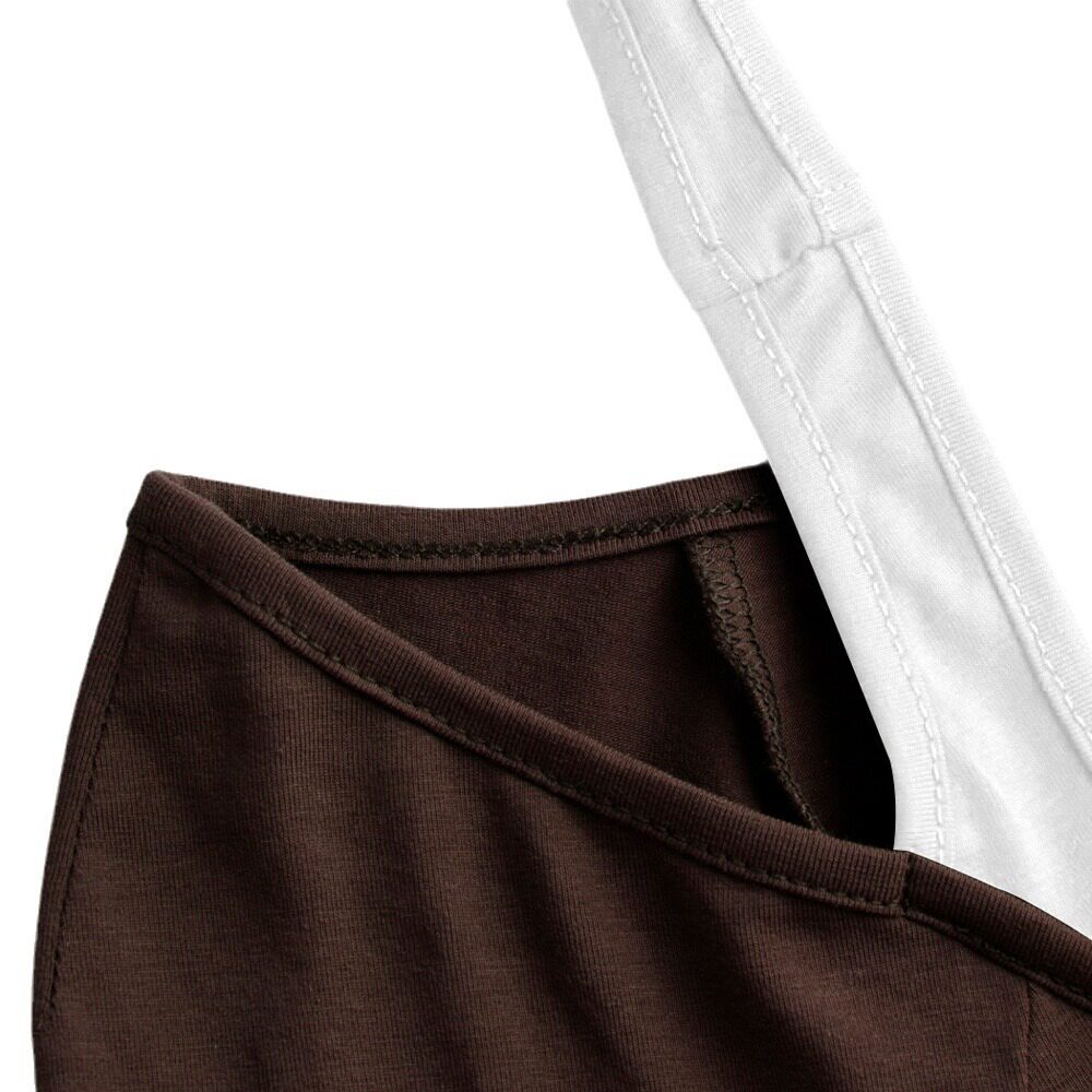 Slim Fit Color Block Long Sleeve Knit T Shirt Stylish Versatile Design Autumn Winter Collection Wholesale Available