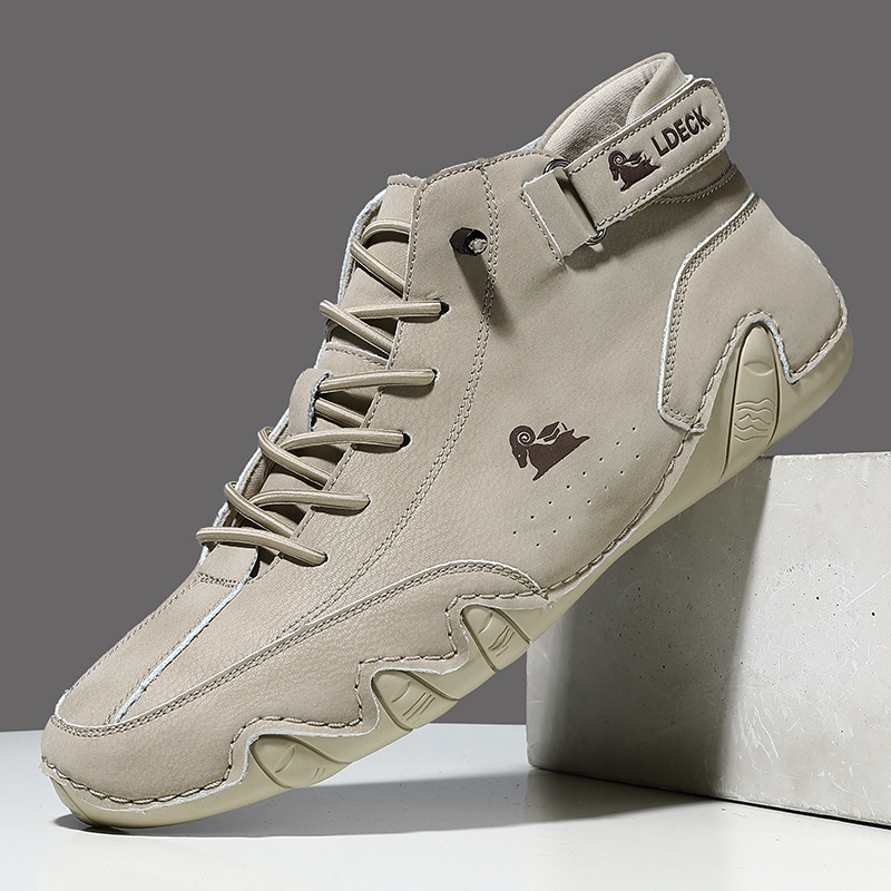 Giày Boot Cổ Thấp Nam Hàng Mùa Xuân Thu Đông