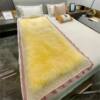 Single Mattress Bay Window Mat Fur Integrated Pure Wool Goatskin Sofa Cushion