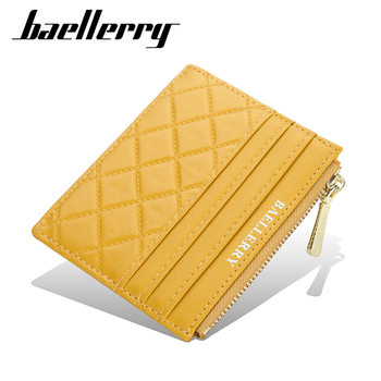 baellerry new ladies card bag Korean fashion multi-card driver's license card set zipper coin purse wholesale