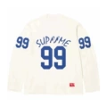 E571 long sleeve t white