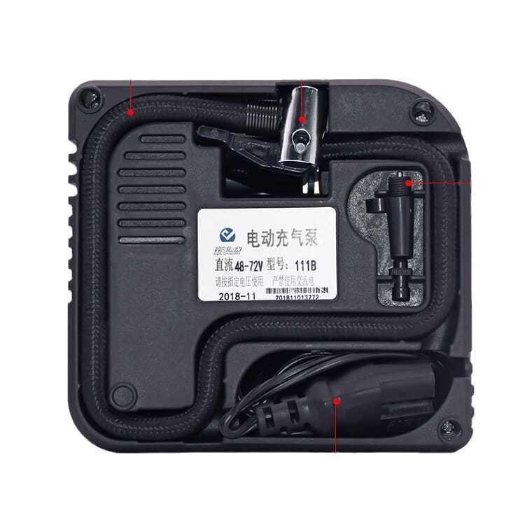 Motorcycle electric vehicle maintenance tool tire three-wheel air pump electric inflator car high pressure universal air pump