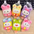 Big popsicle sanrio [12cm] mixed hair mesh bag