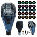 Аксессуары для трансграничной модификации автомобилей LED crystal gear head подходят для Toyota Mazda luminous gear head оптом