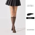 Black calf socks-invisible Luo Kou