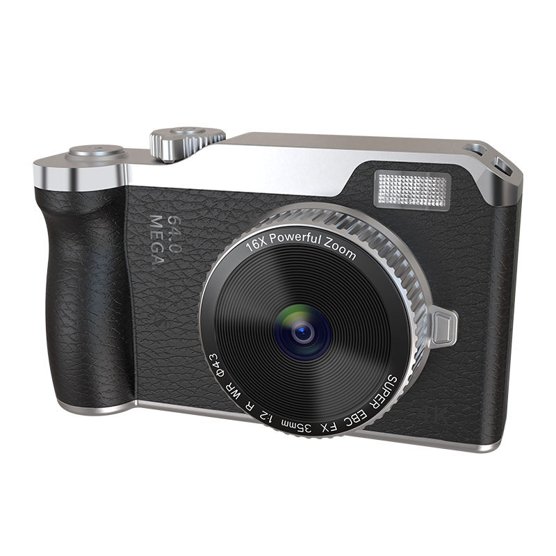 Cross-Border Retro Y01 Digital Camera 4K High-Definition Video Student Ccd Front and Rear Dual Camera Selfie Portable Wholesale