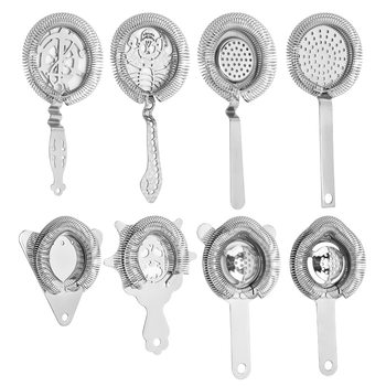 304 Stainless Steel New Ice Breaker Ice Strainer Bar Tool Ice Block Strainer Cocktail Wine Strainer