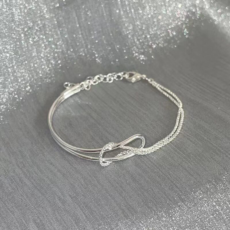 Niche Design Korean Style European and American Fashion Trendy Half Chain Bracelet for Women 2025 New Trendy Simple Bracelet Bracelet