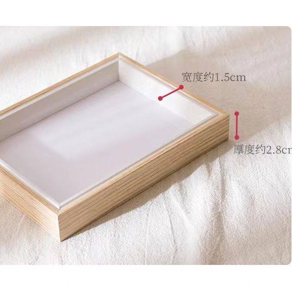 7 inch Nordic wooden table simple 6 inch 8 inch 10 inch A4 table photo framed children's photo studio photo frame wholesale
