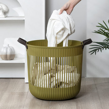 Plastic Clothes Basket Bathroom Dormitory Dirty Clothes Basket Dirty Clothes Storage Basket Clothes Clothes Toys Dirty Clothes Basket