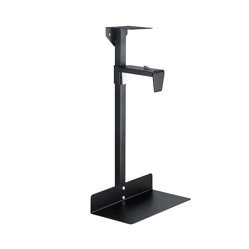 Factory Direct Sales Hanging Computer Case Desktop Computer Metal Case Bracket Hanging Base Wall-Mounted Bracket