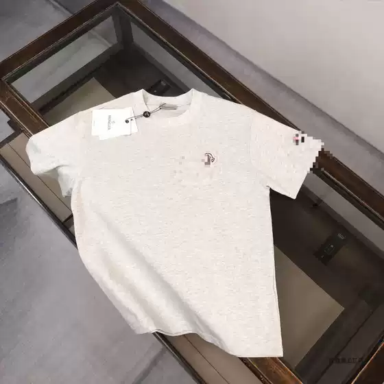 25 Moncler Men's Short-Sleeve T-Shirt 2025 New Model Unisex Style Men's Base Layer Shirt Wholesale