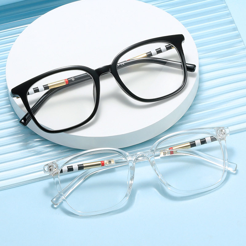 Retro square flat frame men's Korean trend Joker myopia glasses frame women's cross-border European and American spot wholesale