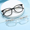 Retro square flat frame men's Korean trend Joker myopia glasses frame women's cross-border European and American spot wholesale