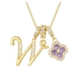 Golden w (letter + chain)