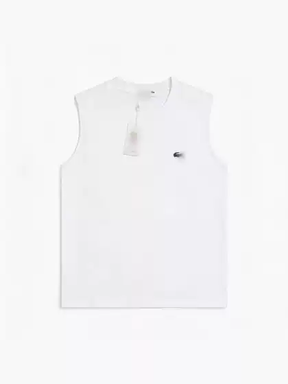 Fashionable Sleeveless Versatile Round-Neck Men's Classic Trendy Brand Niche Versatile Style Trendy Men's Popular Summer Round-Neck T-Shirt Trend