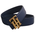 Th bronze buckle + blue