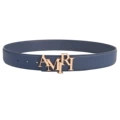 Amiri gold buckle + blue