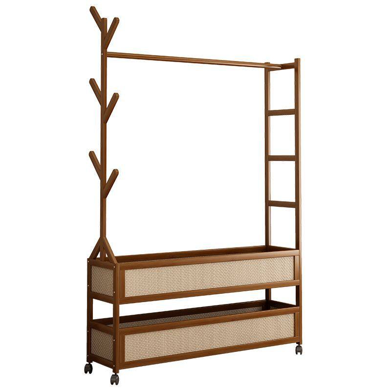 Clothes Rack Floor-Standing Vertical Simple Household Coat Rack Dormitory Indoor Clothes Drying Rack Rental House Bedroom Clothes Rack