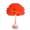 Feather table lamp bedroom bedside lamp Nordic ins girl Net red light bedside table decoration warm romantic decoration diy