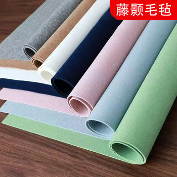 Factory Direct Supply 1Mm—5Mm Colorfulful Felt Handmade DIY Can Be Cut 40 Colorfuls Non-Woven Fabric Felt Cloth