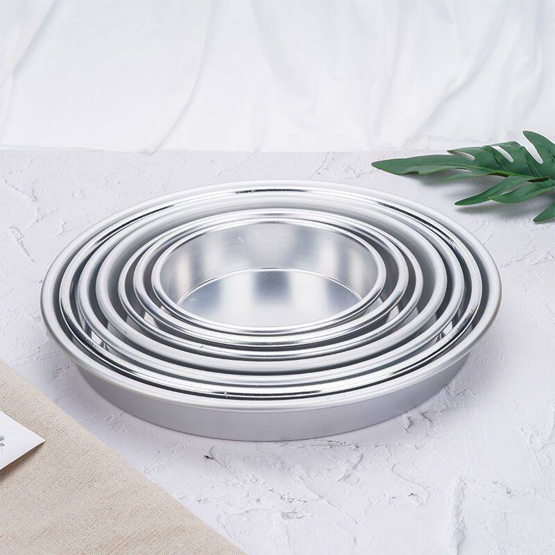 Pizza Pan Anode Round Deep Dish Oven Household Baking Pan Baking Set Tool Non-Stick 6 Inches 7 Inches 8inch 9inch