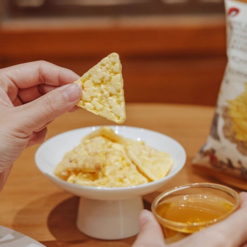 Colorful Tea Corn Cheese Snack Office Craving Snack Internet Celebrity Milk Tea Sprinkle Afternoon Tea Dessert