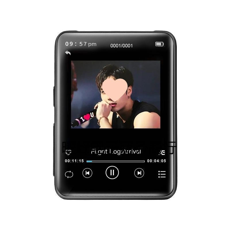 Mp3 touch screen mp4 student version walkman bluetooth music player reading novels small English listening songs postage