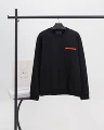 1110 black (three-dimensional red tape on chest)