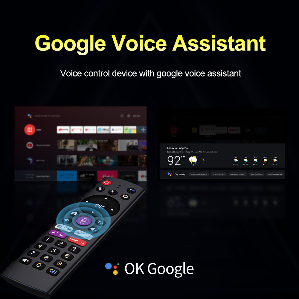 Cross-Border I96Z11 Network Set-Top Box S905Y4 Tv Box 8K Voice Tv Set-Top Box Atv Box