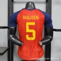 2627 spain home jersey #5 huijsen