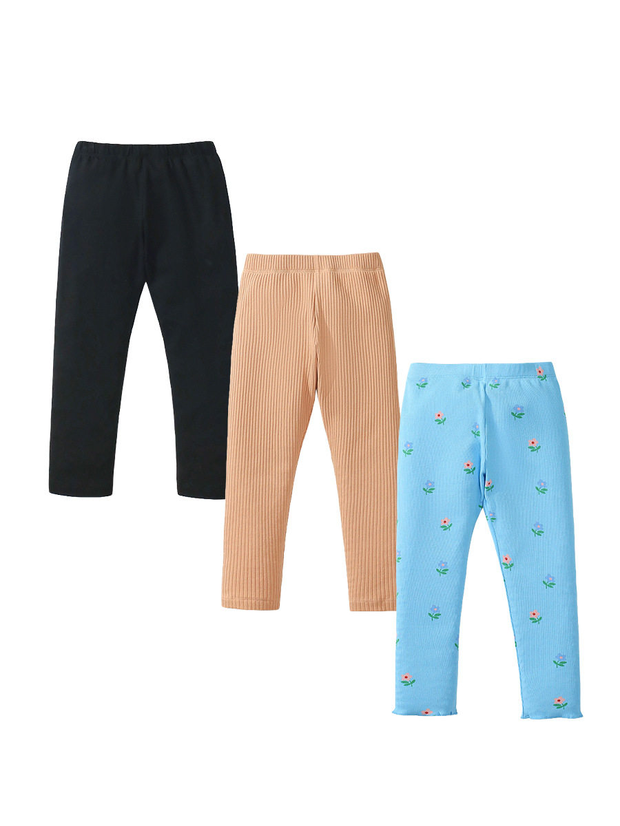 Girls' Autumn New Pants, Kids' Leggings, Toddler Kids' Trousers