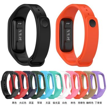 Suitable for OPPO bracelet strap sports smart wristband flexible glue replaceable NFC watch chain OPPOBand2 strap cover