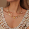 European and American Cross-Border New Product Golden Starfish Shell Necklace Women's Seaside Accessories High-End Vacation Turtle Pendant Clavicle