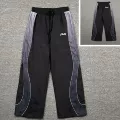 K8418# Black Reflective Strip Pants