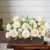 Wooden Succulent Storage Box Wooden Flower Pot Rectangular Dried Flower Storage Wooden Box Ornaments Desktop Decorative Flower Pot