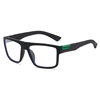 New sports anti-blue light glasses retro personality square frame flat glasses men's and women's glasses myopia glasses frame 918p