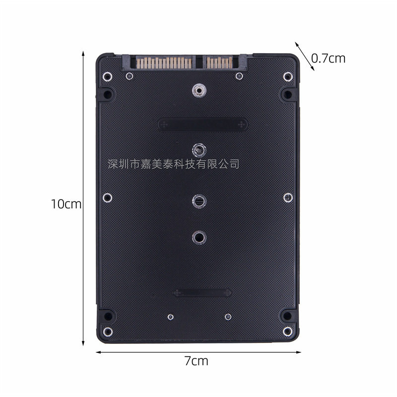 M.2 Solid State Drive Ngff to Sata3.0 Protocol Adapter Serial Port to Ngff Adapter Board Card Built-In Box