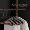 Iron and Beech Wood Thickened Clothes Hanger, Wide Shoulder, Non-Slip, Traceless, for Clothing Store or Home Use, Vintage Style