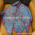 Tannin cherry square scarf