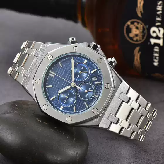 Popular Foreign Trade Factory Direct Sales Wholesale Aliexpress Shopee Wish Six-Pin Full-Function Quartz Business Timer