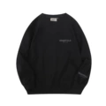 Small label round neck black