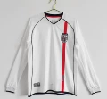 Long sleeve: england home jersey, 2002 season