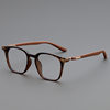 Japan and South Korea Retro Square Personality TR90 myopia glasses frame men's and women's flat glasses frame anti-blue light can be equipped with 0365