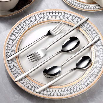 316 stainless steel spoon high-looking Korean spoon eating spoon household tableware thickened dessert children spoon