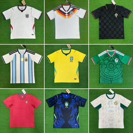 26-27 USA Canada Mexico World Cup Fan Version Soccer Jerseys Portugal England Brazil France Argentina Football Shirts