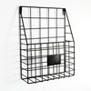 Scandinavian Ins Iron Bookshelf Wall Magazine Rack Simple Living Room Wall Hanging Poster Rack Wall Storage Rack Organization