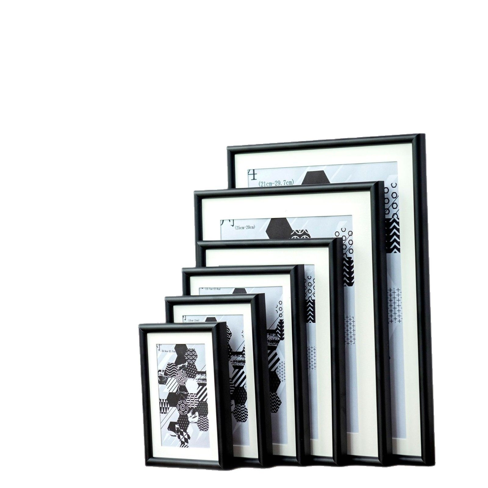 Aluminum Alloy Photo Frame Wall-Mounted 4K Simple Decorative Poster Frame A4 Display Frame Mounting Frame A3 Picture Frame Empty Frame Customization