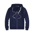 W001 velvet sweatshirt royal blue red